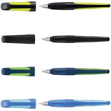 Füllhalter EASYbuddy L, Linkshänder, schwarz/ blau STABILO 5033/4-41 (4006381539