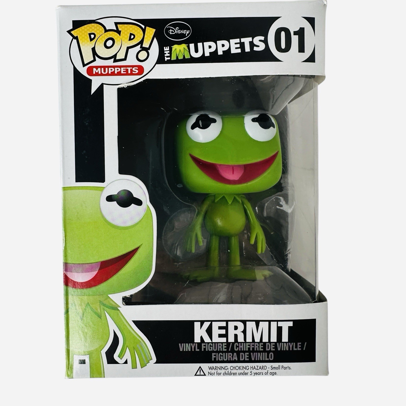 Vaulted Funko Pop The Muppets Kermit #01 New In Box