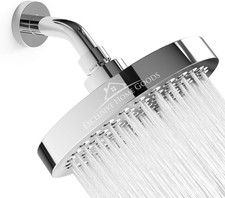 Original Modified HIGH FLOW SHOWER HEAD 14 GPM Soft High Pressure Acrylonitr