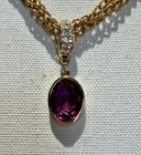 Swarovski Swan Necklace Earrings Set Gold Plated Crystals — photo 8
