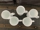 Vintage White Milk Glass Pedestal Mug (5) — photo 4