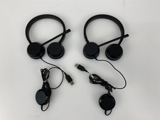 Lot of 2 - Jabra GN HSC016 Evolve USB Stereo Headset