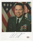 COLIN POWELL Signed 8x10 Photo PSA/DNA Secretary Of State — photo 1