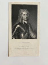 Antique Engraving – John Churchill, 1st Duke of Marlborough After Sir Godfrey 