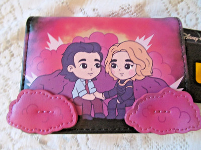 Marvel Disney Loki & Sylvie Love Card Holder Snap Wallet Bioworld  NWT