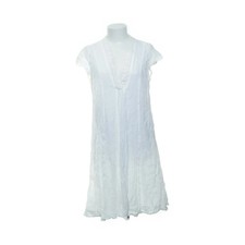 Design by kappAhl, Kleid, Größe: 40, Weiß, Baumwolle, Einfarbig, Damen #FY3