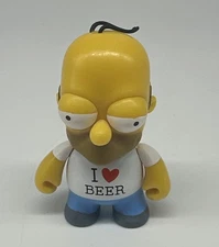 Kidrobot The Simpsons Moe's Tavern Beer Homer Vinyl 3” Figure I Love Beer B