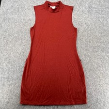 Reformation Womens L Red Midi Dress Sleeveless
