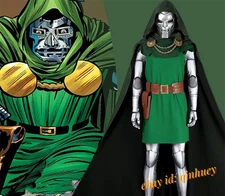 The Fantastic Four Doctor Doom Cosplay Costume Outfits Halloween
