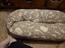 Cuddles Collection Large Grey Animal Nursing/pregnancy Pillow