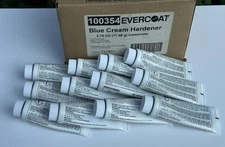 Lot of 12 - Evercoat Blue Cream Hardener for Body Fillers - 2.75 Oz - 100354 New