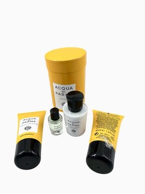Acqua Di Parma Colonia 4 Piece Gift Set Travel Size Colonia Shampoo Body Lotion