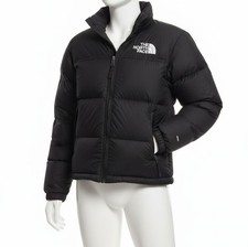 The North Face Boy Black 1996 Retro Nuptse Puffer Jacket Size XL 14/16 