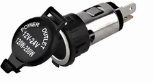 12V 10A 120W Car Boat Tractor Cigarette Lighter Power Plug Socket Outlet Plug.