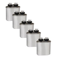 10 uf/MFD 370-440 VAC volts Oval Run Capacitor 50/60 Hz - Lot-5