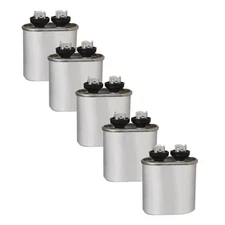 10 uf/MFD 370-440 VAC volts Oval Run Capacitor 50/60 Hz - Lot-5
