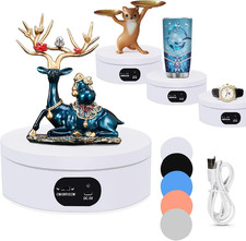 Electric Rotating Display Stand 360 Automatic Mute Photography Rotating Turntabl