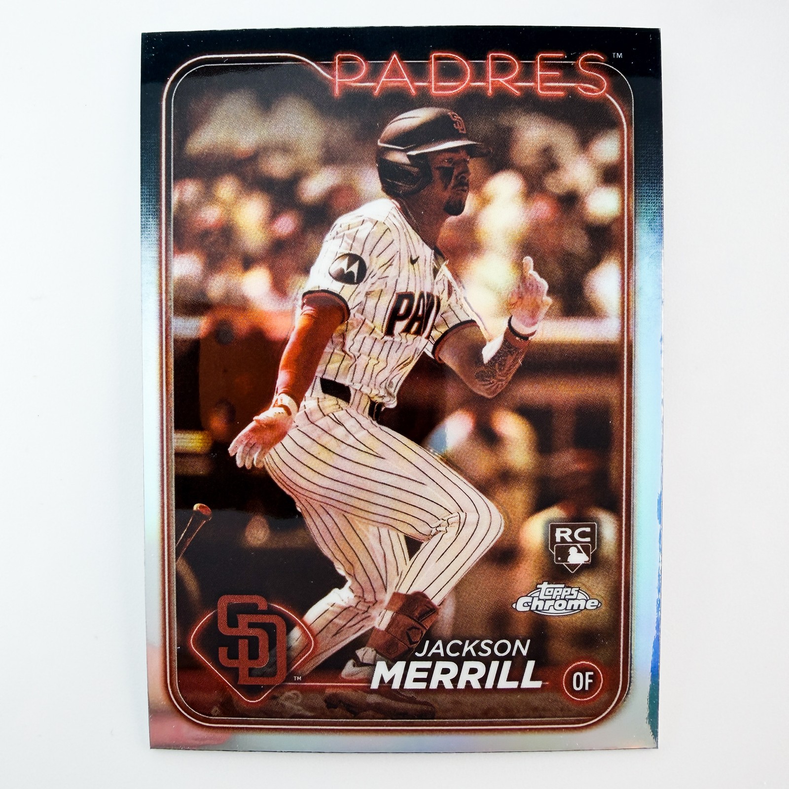 2024 Topps Chrome Jackson Merrill #207 Sepia Refractor