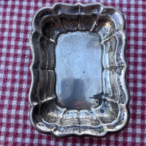 REED & BARTON WINDSOR STERLING SILVER TRAY / NUT DISHES #X 958 B Weight 123 Gram