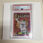 Panini 2022 Donruss Marvels Mike Trout Pink Fireworks #M-1 PSA 8 Angels MLB Card