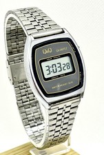 OROLOGIO DIGITALE Q&Q CITIZEN ANNI 80 vintage QUARTZ WATCH ottime condizioni! Orologio Funzionante! retrò
