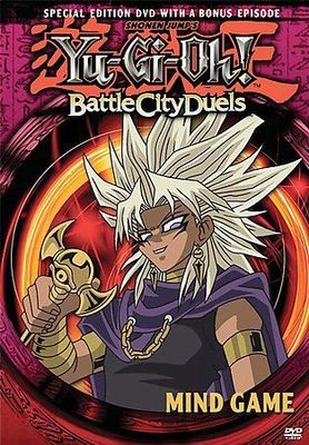 YuGiOh Battle City Duels Mind Game DVD Disc + Art Cover NO CASE