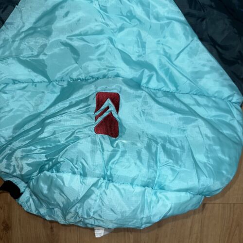 Alpine Design Sierra 20 Degree Women RH Zip Mummy Sleeping Bag Green Color Warm - Picture 2 of 16