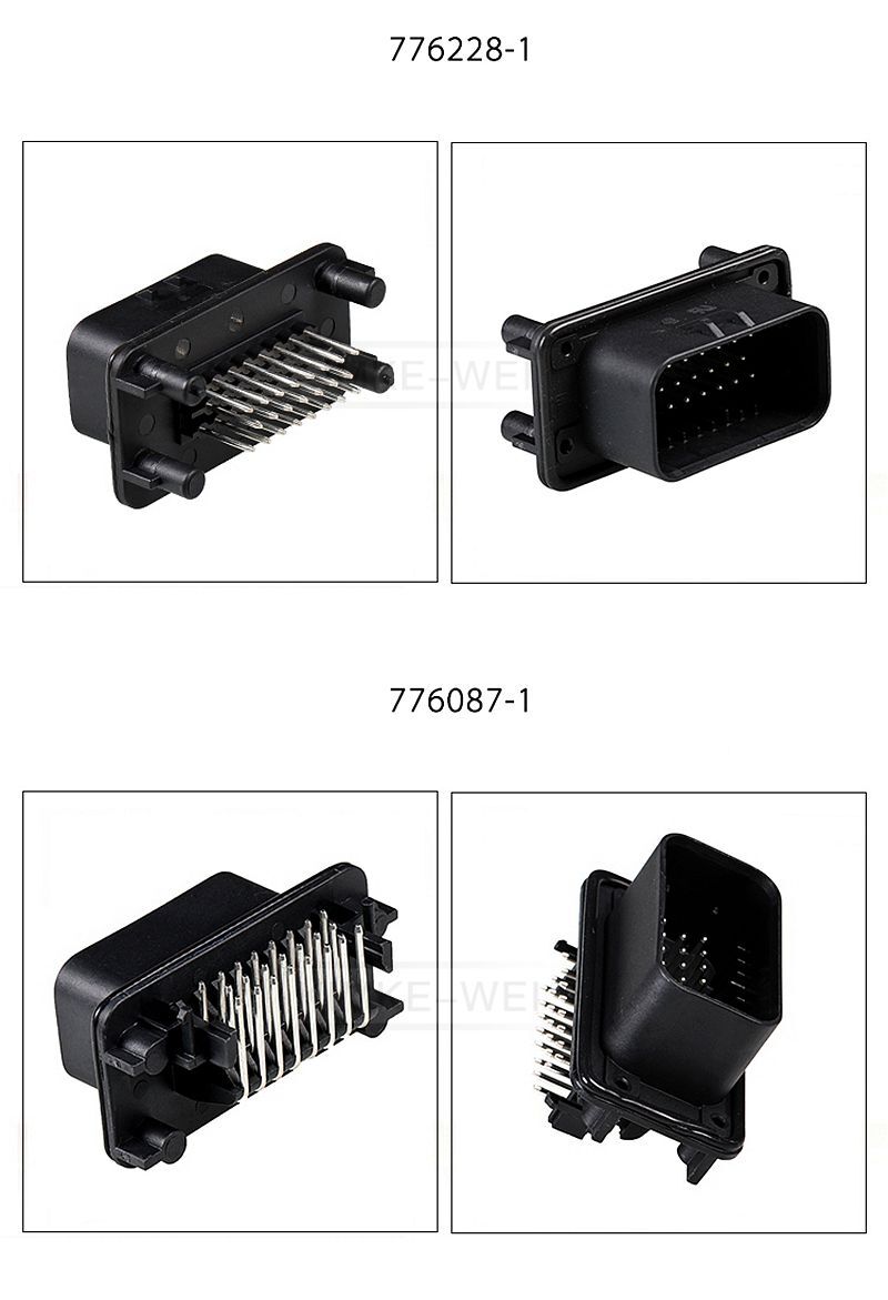 23 Pin Tyco AMPSEAL Automotive ECU PCB Male/Female Waterproof