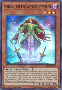 Morgan, the Enchantress of Avalon - SOFU-EN089 - Ultra Rare - 1st Edition x3 - N