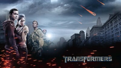 2007 Transformers Movie Poster 11x17 Megan Fox Shia Lebeouf Optimus Prime  