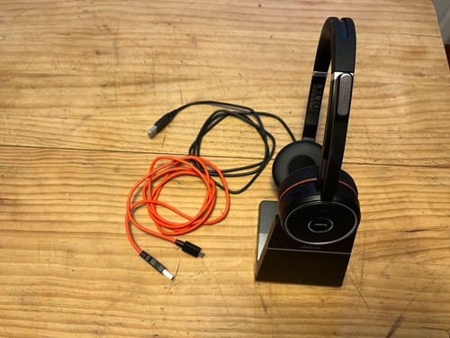Jabra Evolve 75 Wireless Bluetooth Headset + Charging Stand - Photo 5/9