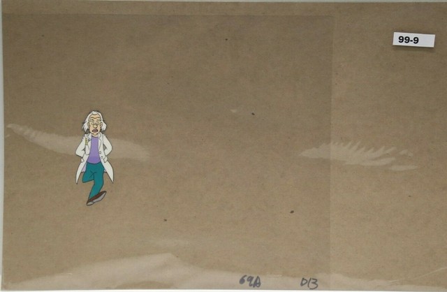 Back To The Future Original Production Cel 99-9 Used Cond. Back To The Future Original Production Cel 99-9 Used Cond.