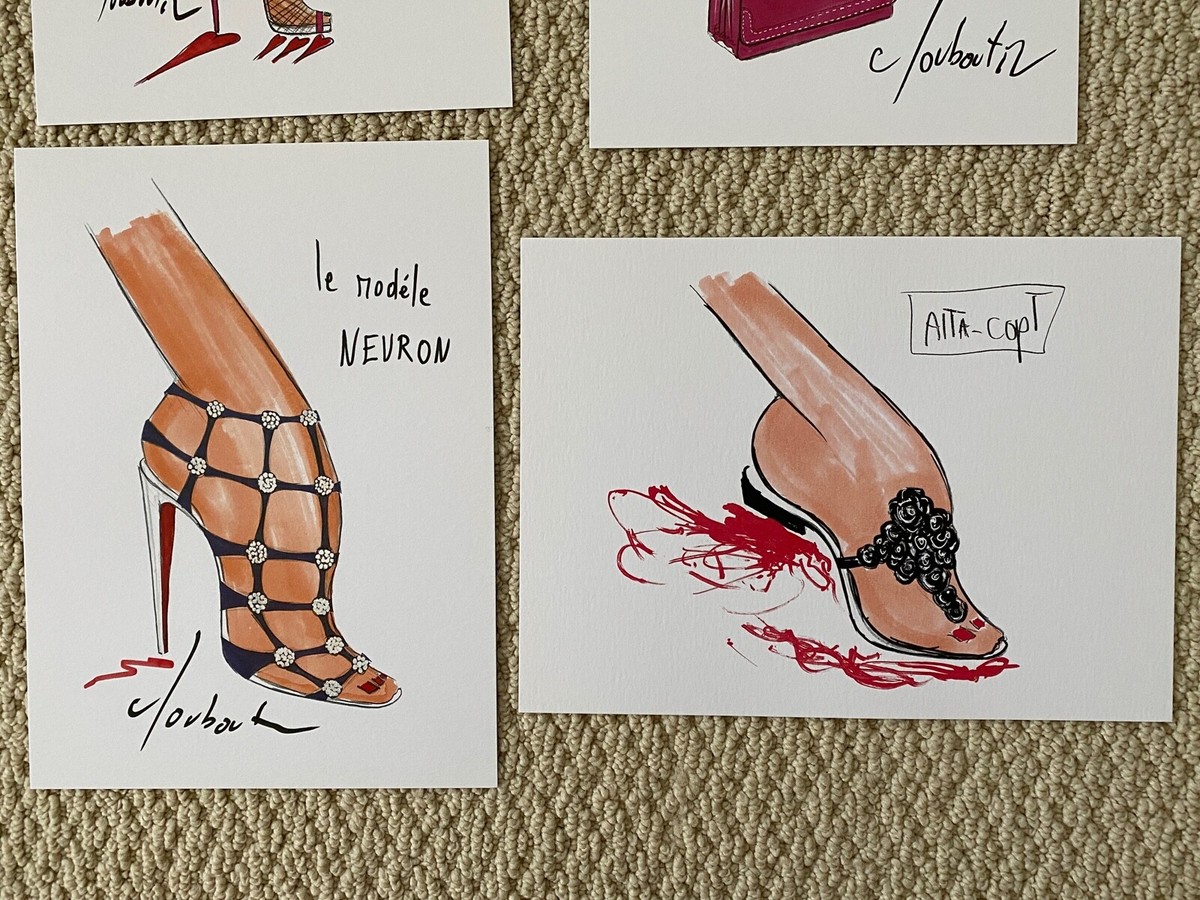 Christian Louboutin アートプリント ハイヒール 38 CHRISTIAN LOUBOUTIN(クリスチャンルブタン)カラフル