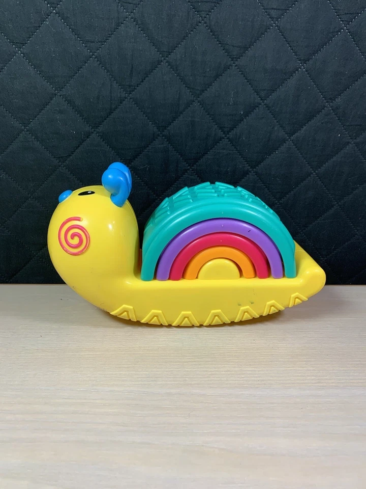 Fisher Price Growing Baby Rainbow Snail Stacker - Image 3 of 4