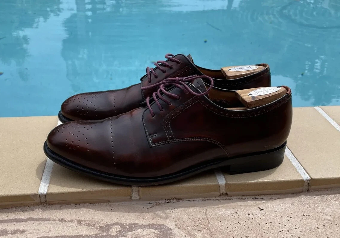 Distressed paul smith shoes clearance