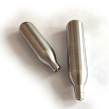 Stainless Steel Refillable co2 cartridge 8/12 gram Rechargeable CO2 Gun gas Tank