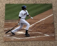 IKE DAVIS SIGNED AUTOGRAPHED 11X14 PHOTO NEW YORK METS