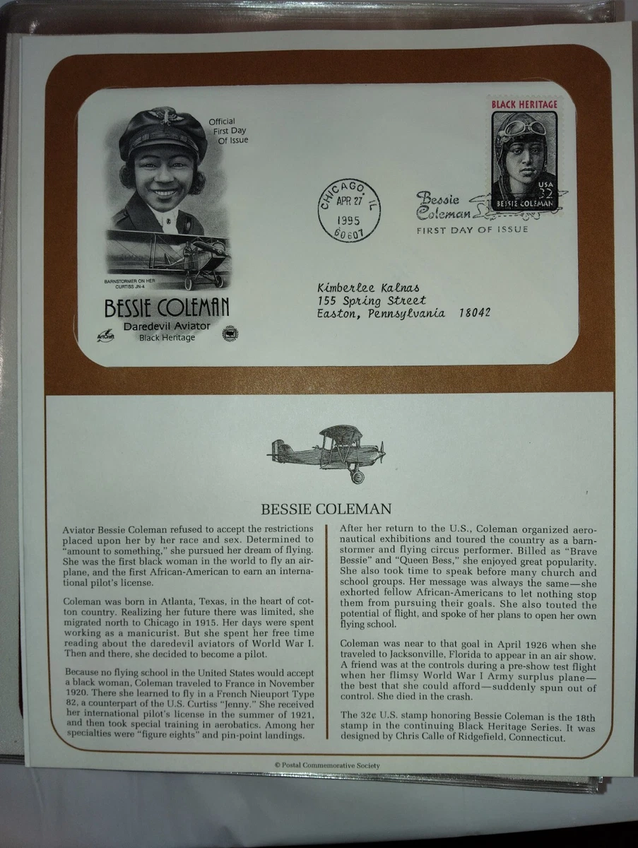 Aviation US First Day Covers (1991-2000 32 Cent Denomination) for