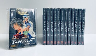 Black Cat 1-13 komplett (Carlsen Comics / Manga) 2 3 4 5 6 7 8 9 10 11 12