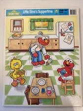 Sesame Street Frame-tray Puzzle Set Of 2