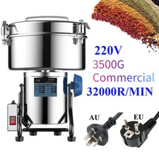 3500G Commercial Grain Mill Grinder Beans Spi...