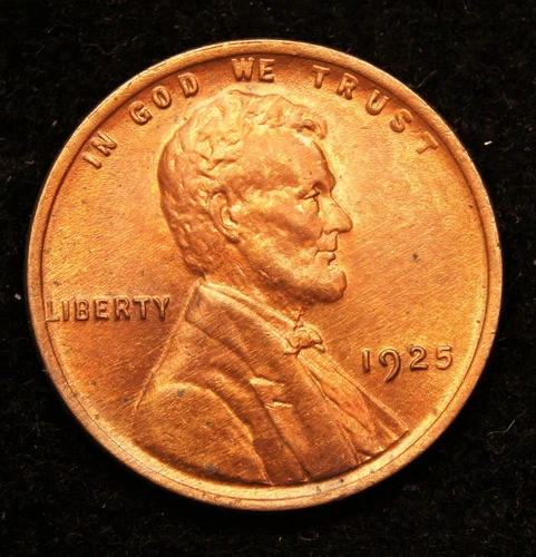 1925 LIncoln Wheat Cent  MS++++R/B