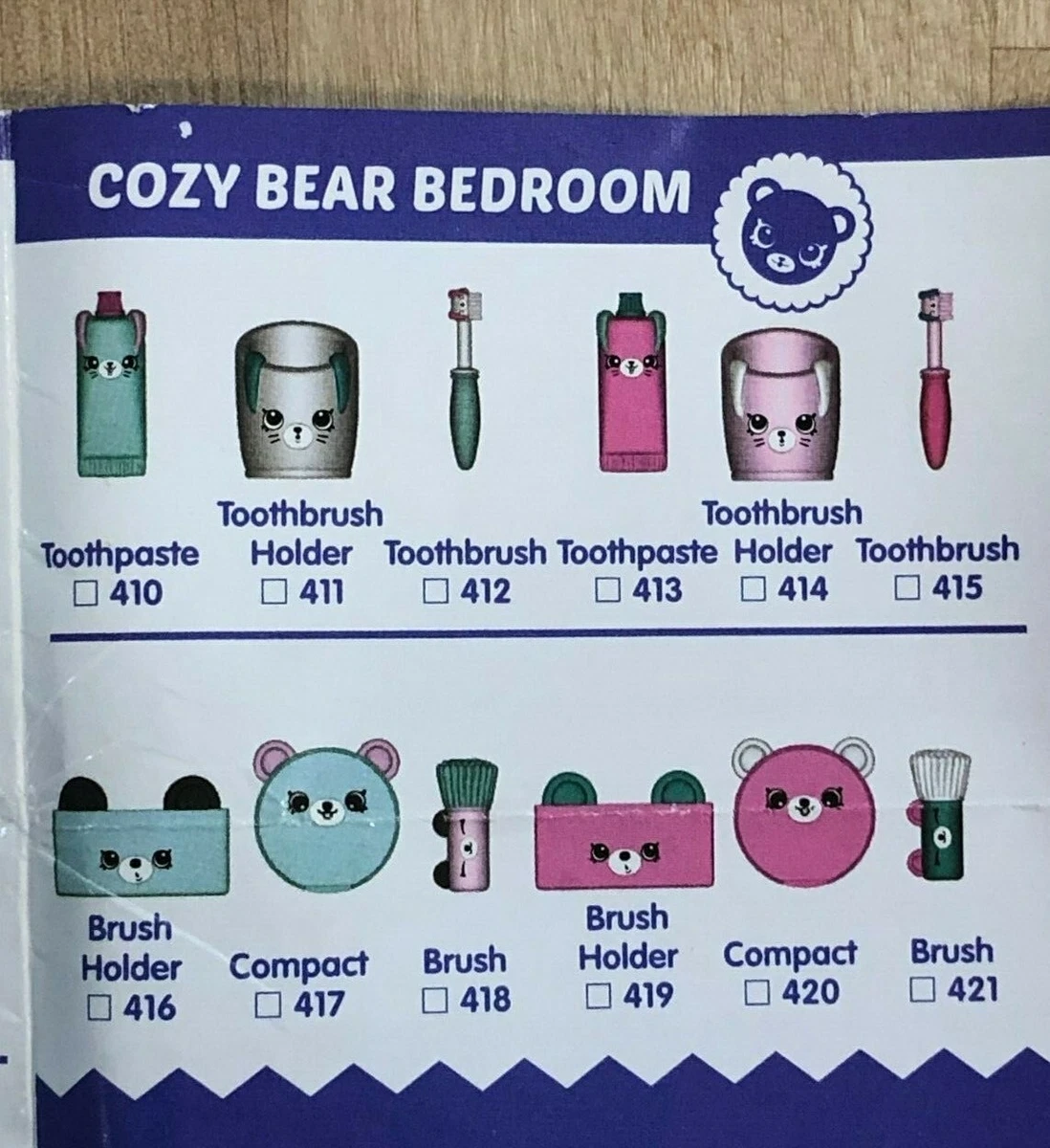 Shopkins HAPPY PLACES Dreamy Bear Slumber Bear Bedroom U Choose eBay