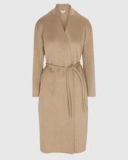 Brand New- Splendid x Cella Jane Waist-Tie Wool Coat Womens (Size XS) 