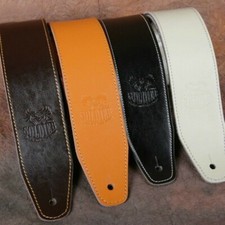 1.4M Guitar Strap Faux Leather Handmade Vintage Bass Electric Acoustic 4 Color