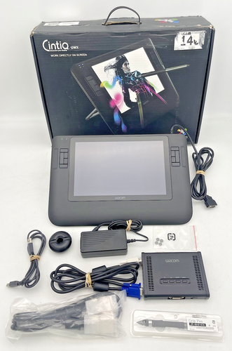 Wacom Cintiq 12WX 12 Zoll Pen Display DTZ-1200W LCD Grafiktablett