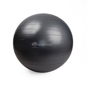 black yoga ball