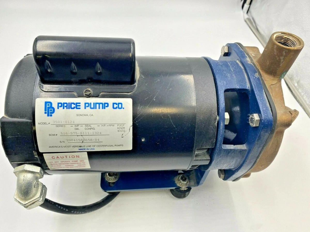 Price Pump Magnetek Century Jet Pump Spa Pool Pump 1HP Made in USA