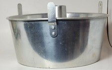 Vintage COMET Angel Food Cake PAN 10" Round 2 pc Aluminum Tube Baking Tin