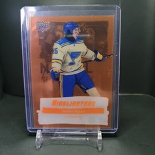 2022-23 Series 2 Hockey ORANGE HIGHLIGHTERS Insert Parallel JORDAN KYROU HL-21